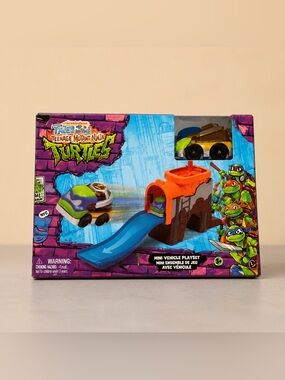 Nickelodeon Teenage Mutant Ninja Turtles Mutant Mayhem Mini Vehicle Playset